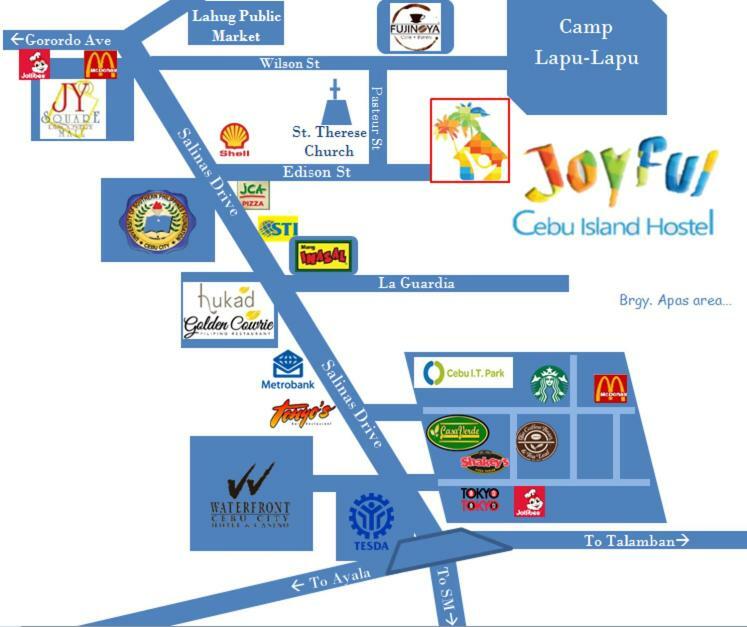 Joyful Island Hostel - Cebu City Kültér fotó